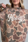 howdy duck camo crewneck
