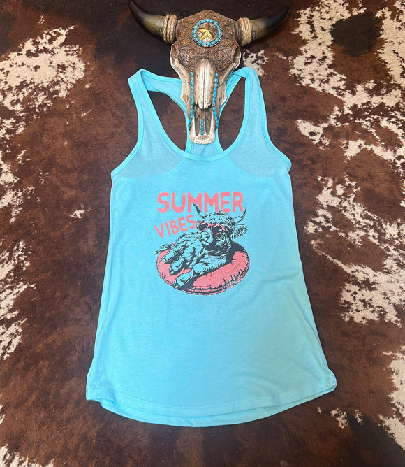 Summer vibes tank
