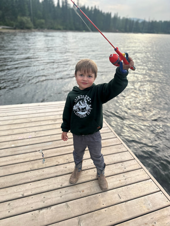 Kids bull rig hoodie