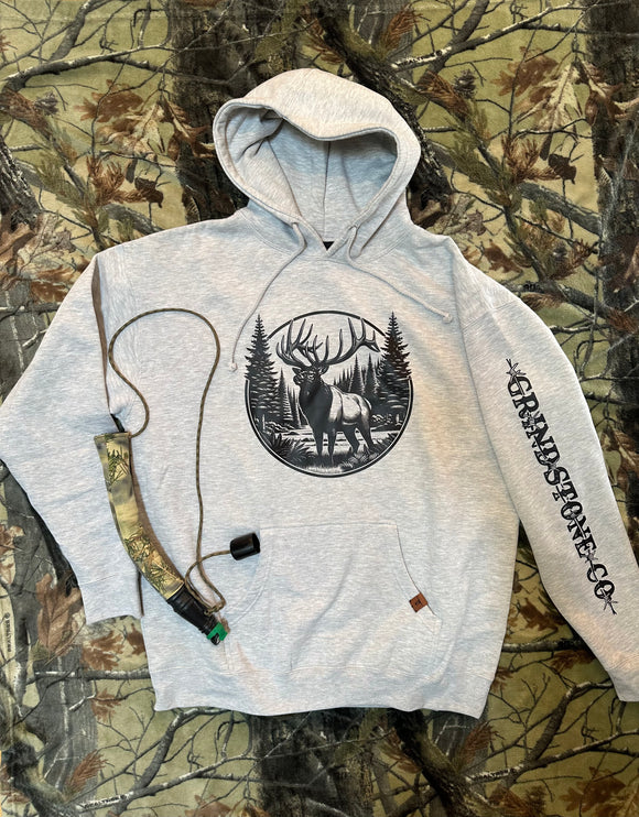 Grindstone elk hoodie