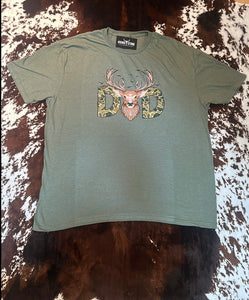 Dad big Buck tee