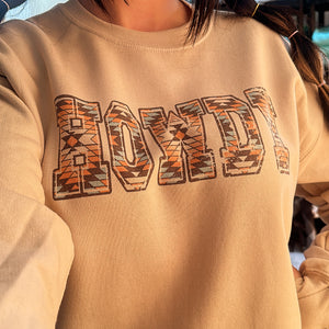 HOWDY crewneck