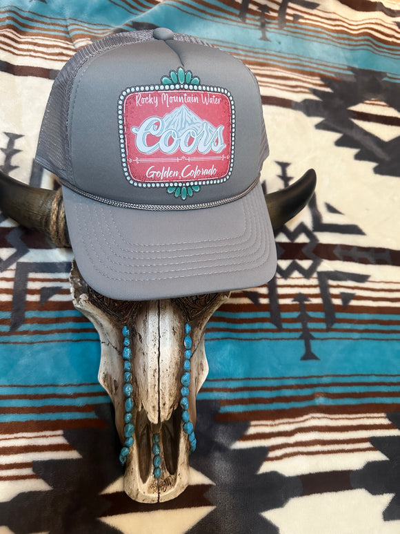 Western coors hat