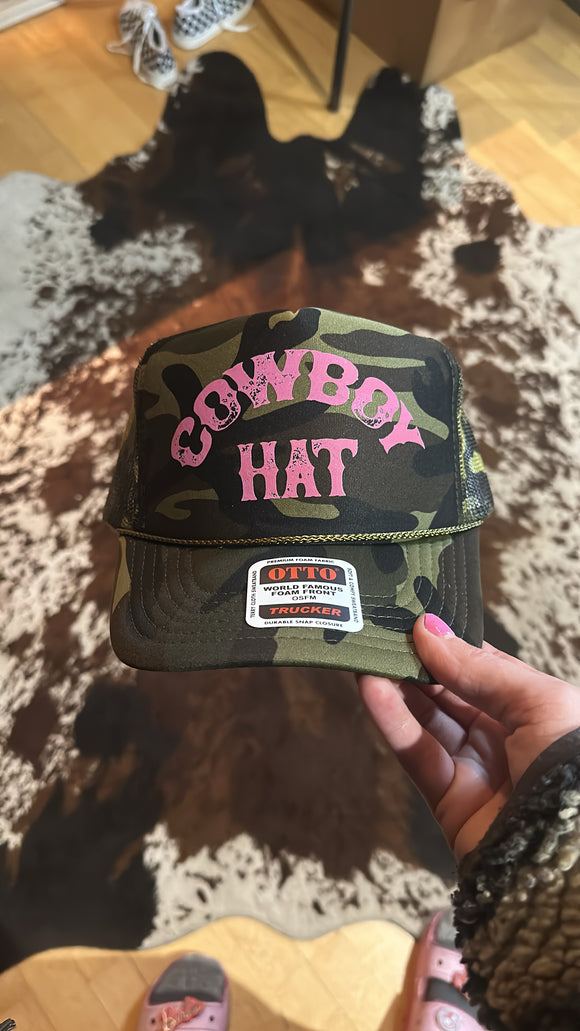 Cowboy hat (pink)