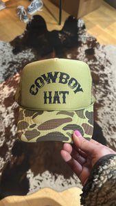 Cowboy hat (duck camo)