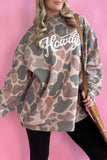howdy duck camo crewneck
